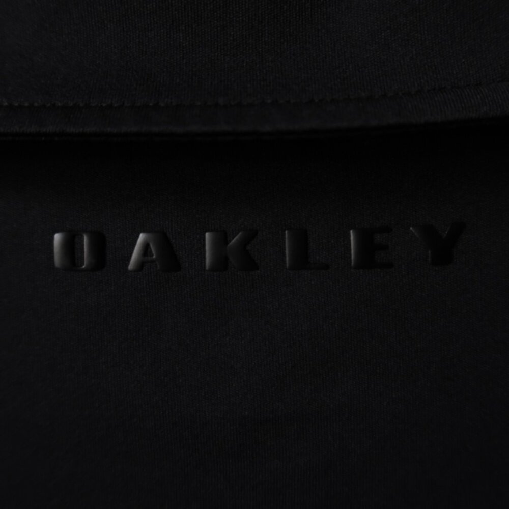 Oakley HydroLix Black Orange Striped Polo (L) ⛳️ - Picture 9 of 14